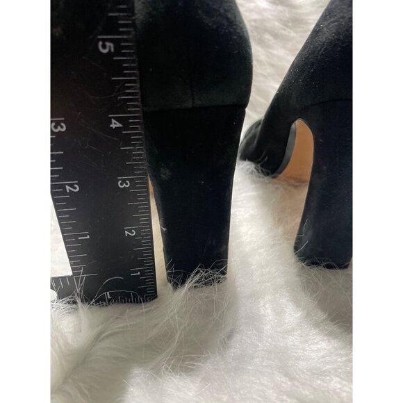 Ted Baker Womens Black Suede Pointed Toe Heels With Bow Detail size 38 - Picture 6 of 6